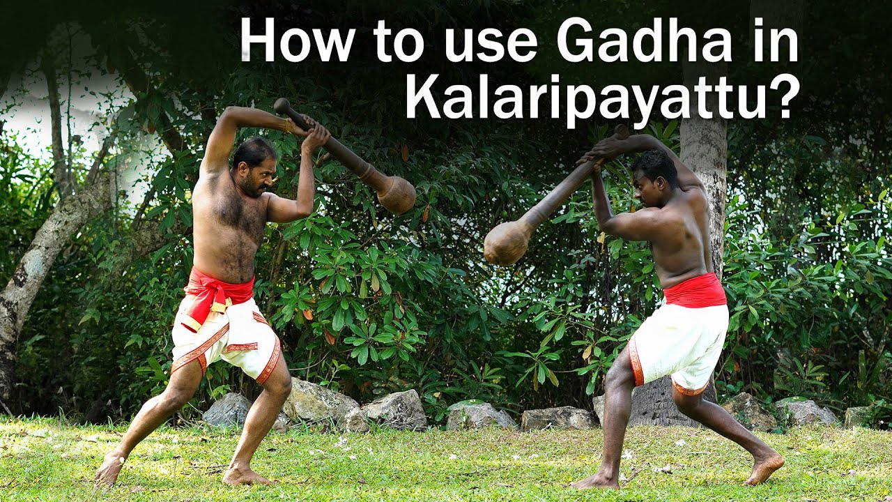 How to use Gadha in Kalaripayattu | Oldest Martial Art-form | Mace Weapon | Kerala Tourism