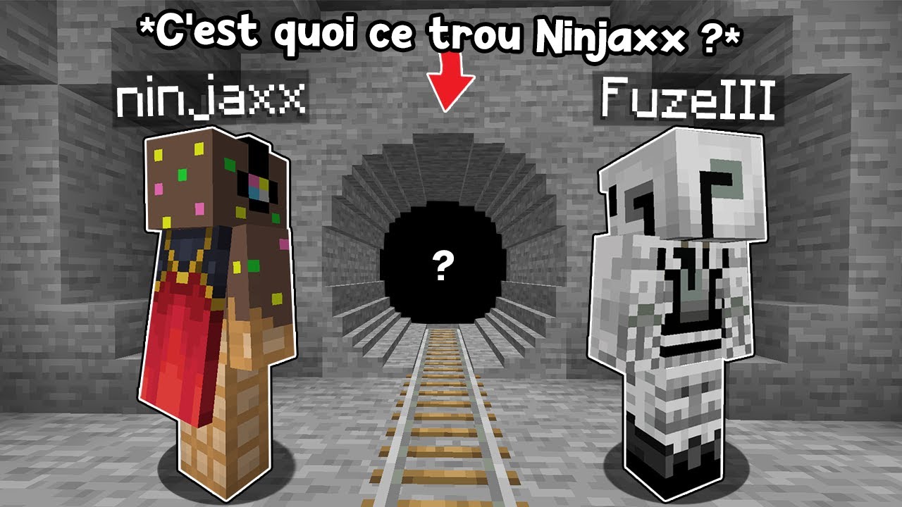 J'ai troll FuzeIII avec des Passages Secret sur Minecraft..