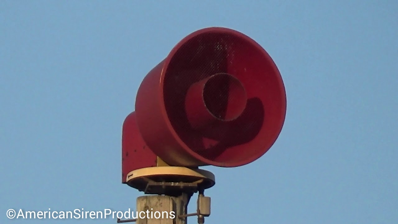 ACA P15 Fire Siren Test