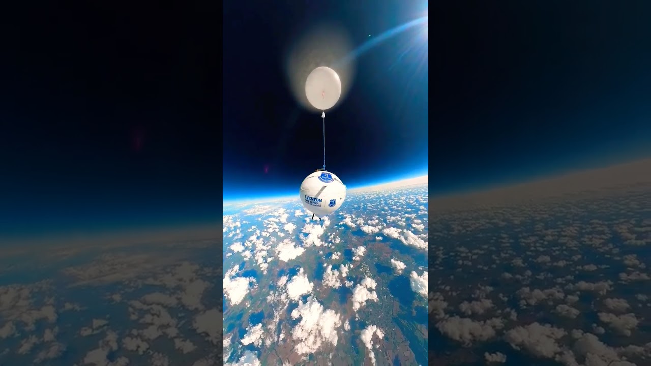 To Space #insta #360 #share #trending #viral #youtubeshorts #fyp #balloon #camera #school #universe
