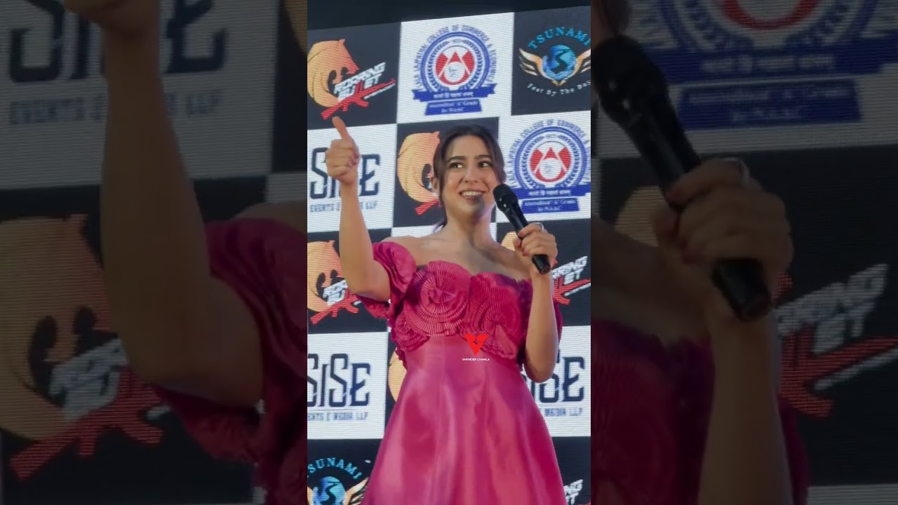 Sara Ali Khan Ka Glam Look Aur Aditya Ka Dashing Style – Metro In Dino Event#SaraAli #adityaroykapur