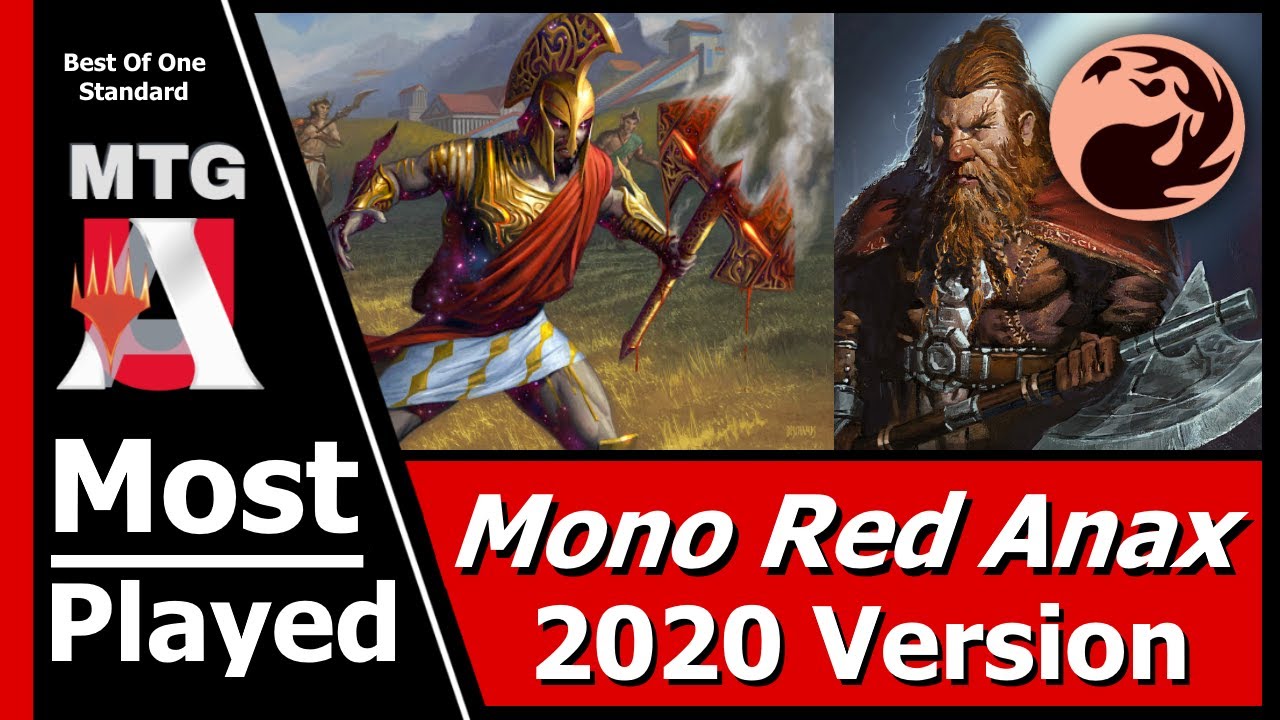 Meta Tuesdays:  Mono Red Anax (New 2020 Mono Red) in Standard MTG Arena