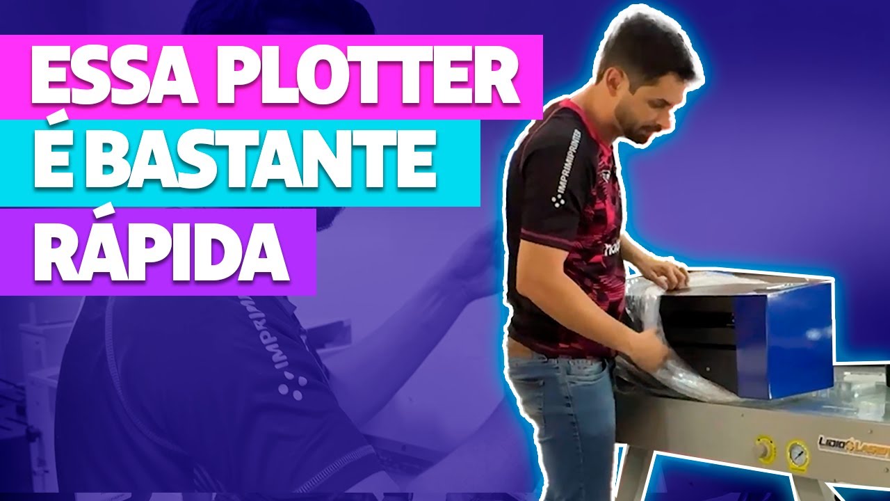 PLOTTER DE RECORTE A3 SUPER RÁPIDA E EFICAZ