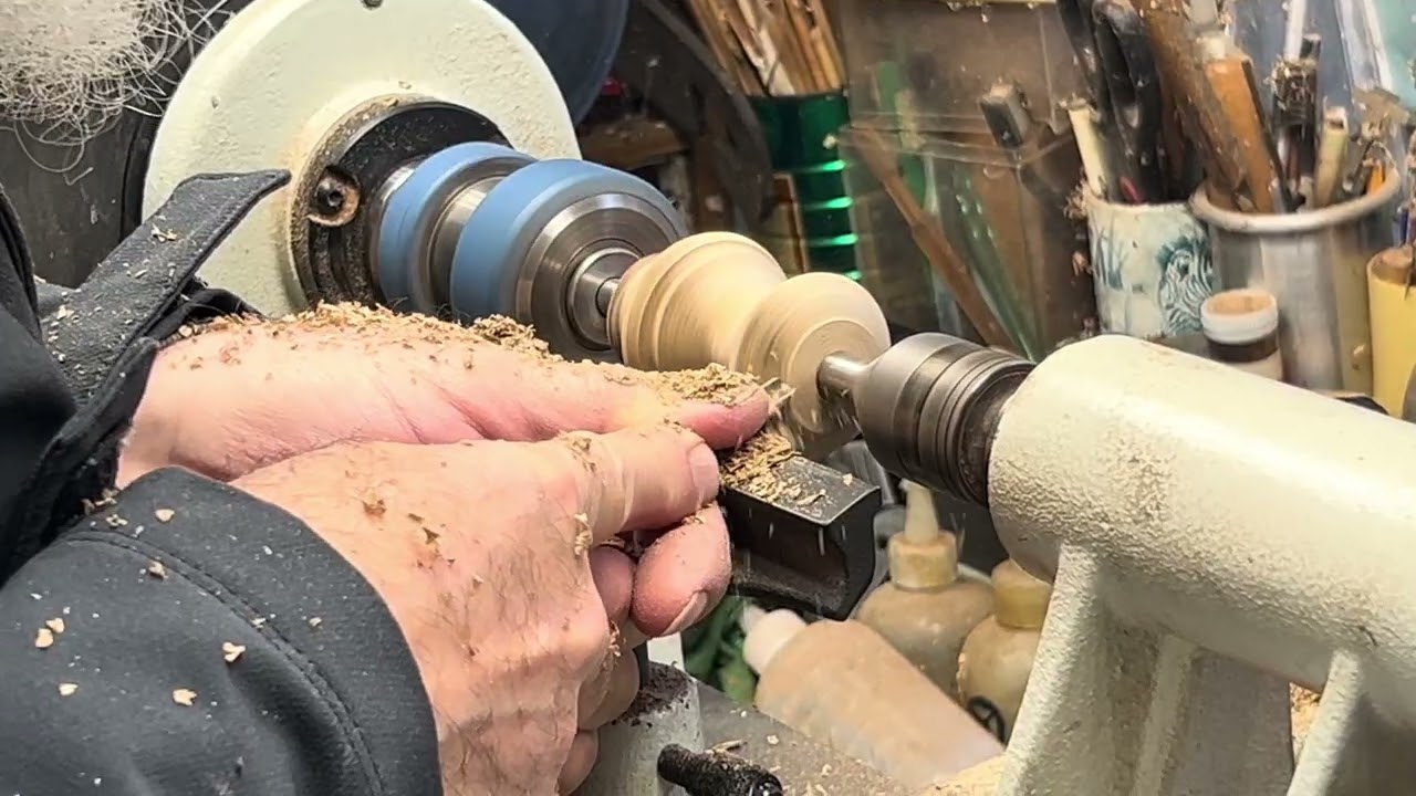 Turning a Candlestick into a Bottle Stopper