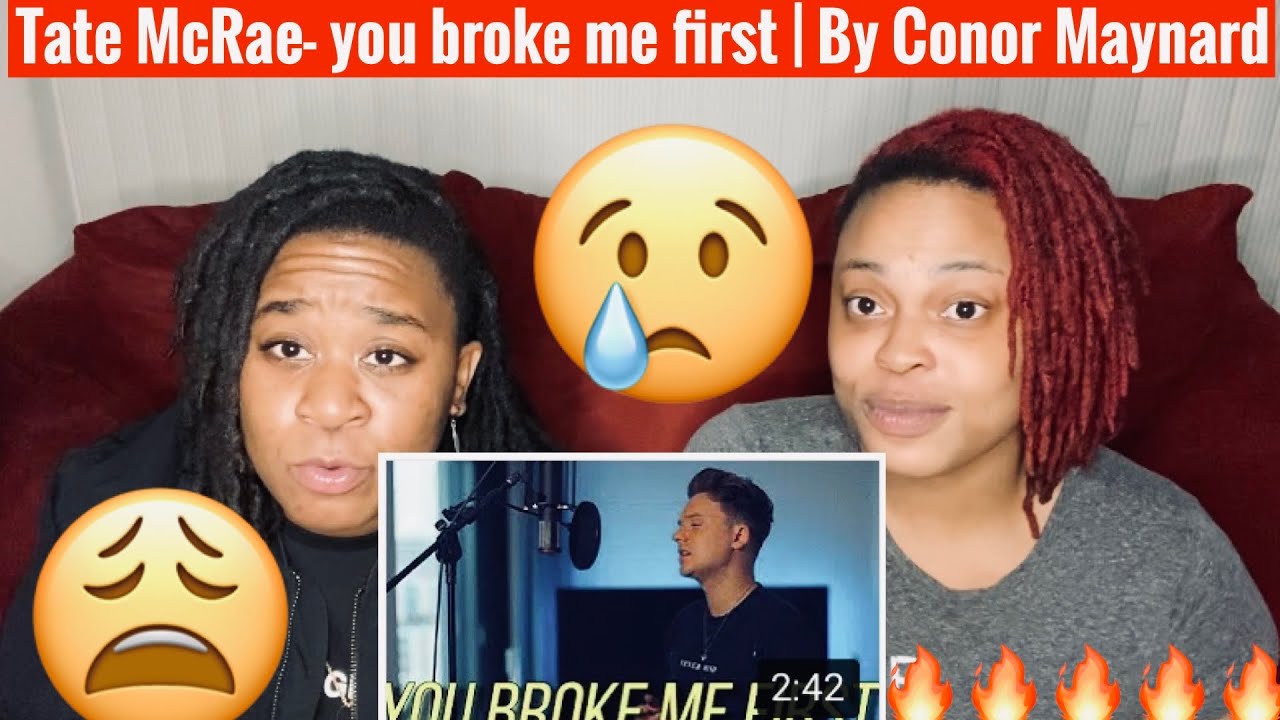 Tate McRae - you broke me first | by: Conor Maynard | {REACTION}
