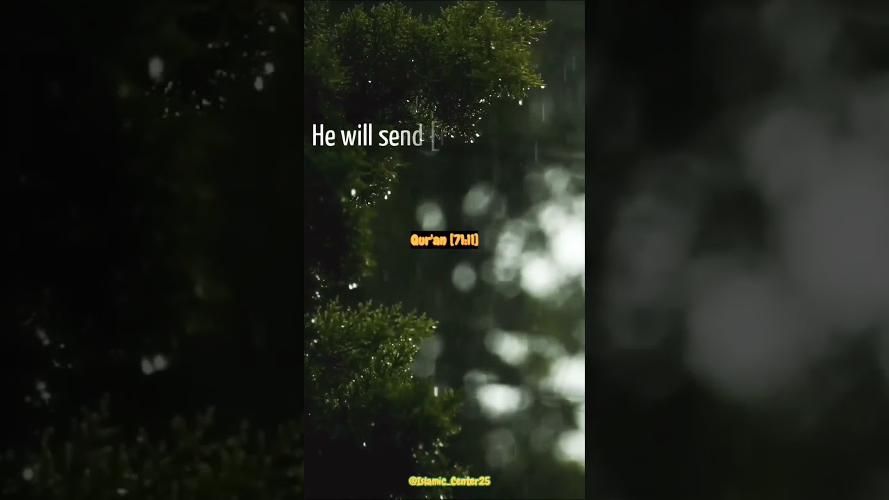Surah Nuh (71:11). @themeaningofislam  #quran #الله #islam #