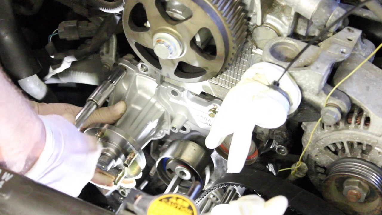 Project Altezza -- Service 1G FE Engine - Water Pump Part 4