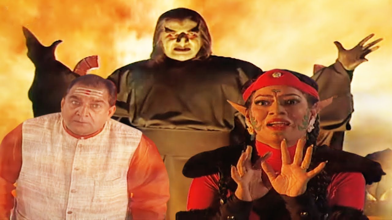 किल्विष ने अगवा किया शक्तिमान पिता को, गंगाधर की माता परेशान - Shaktimaan Episode 203