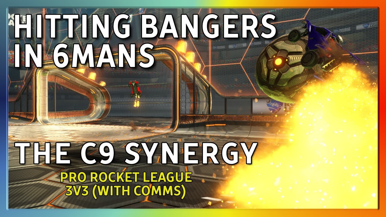 HITTING BANGERS IN 6MANS | THE C9 SYNERGY |  PRO ROCKET LEAGUE 3V3 (WITH COMMS)