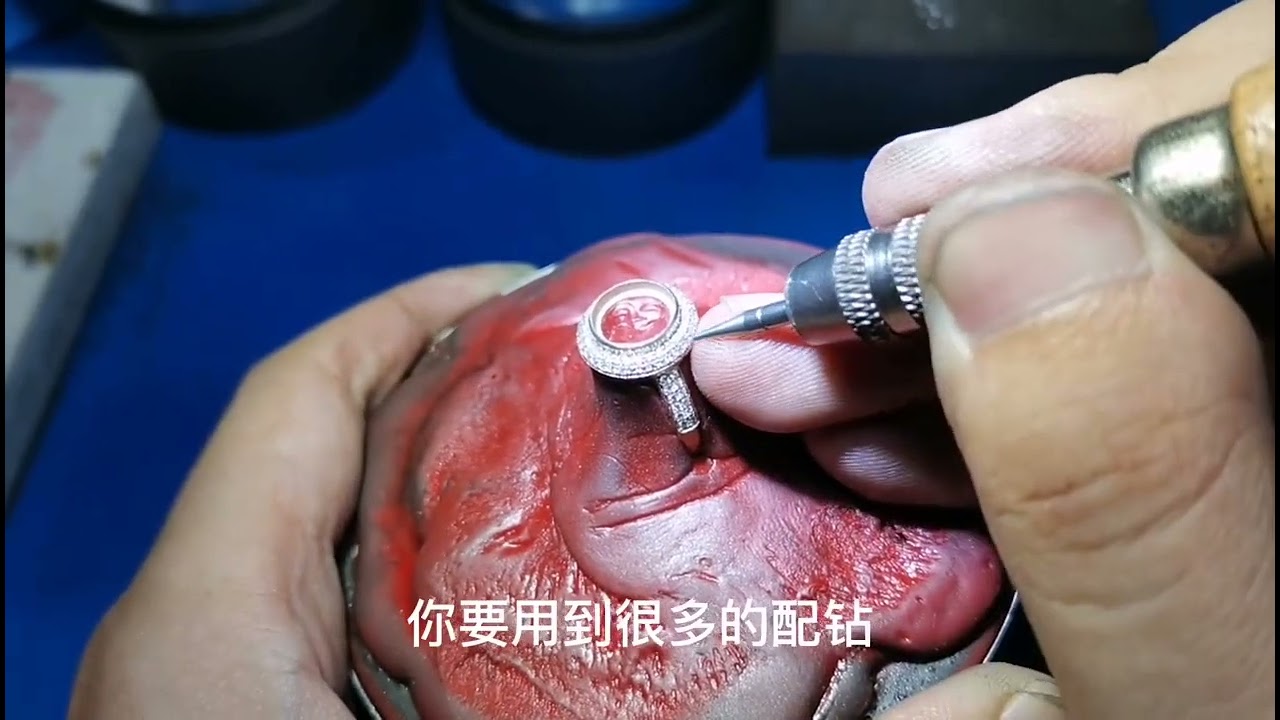 1000的宝石镶嵌花费4000多，&ldquo;酱油比鸡贵&rdquo;，谈谈对镶嵌的看法  #珠宝定制 #珠宝 #手工雕刻 #手工制作