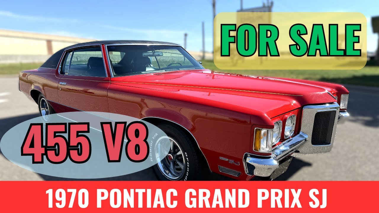 1970 Pontiac Grand Prix SJ  ** 455 V8 ** FOR SALE **     #usa #pontiac #v8