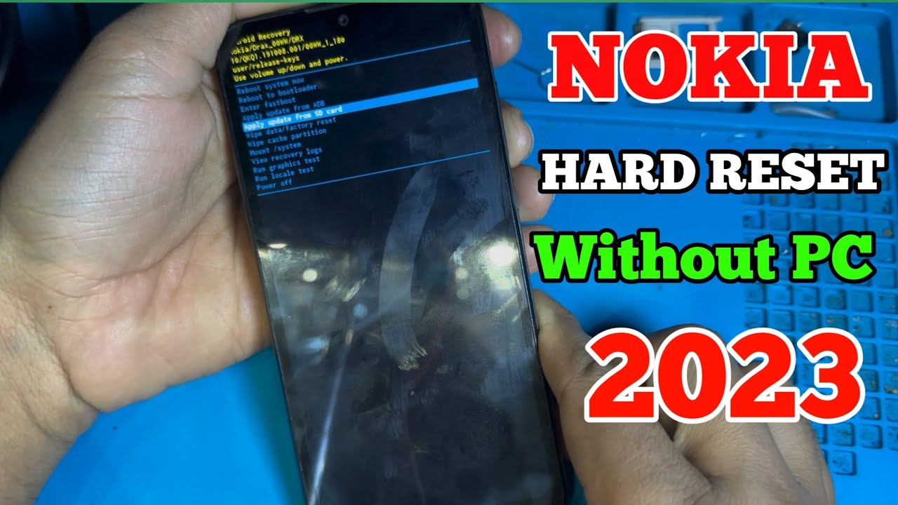 Nokia Hard Reset Without Pc 2023 | Nokia Remove Pattern Lock | Nokia Open Password 2023