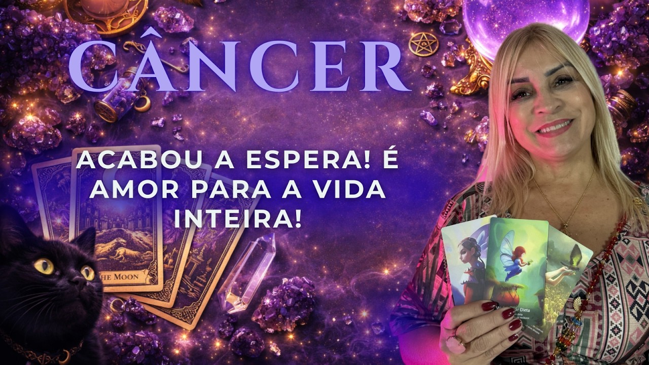 CÂNCER - ESSA PESSOA VAI TOMAR UMA DECISÃO DEFINITIVA! LEITURA FORTE! IMPACTA! 