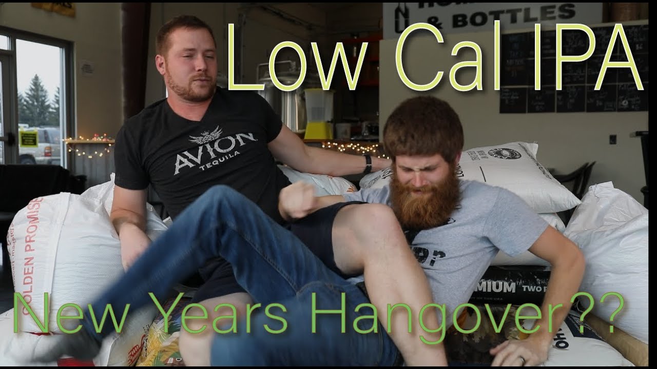How to make Low Calorie Beer - New Years Resolution - Low Cal IPA