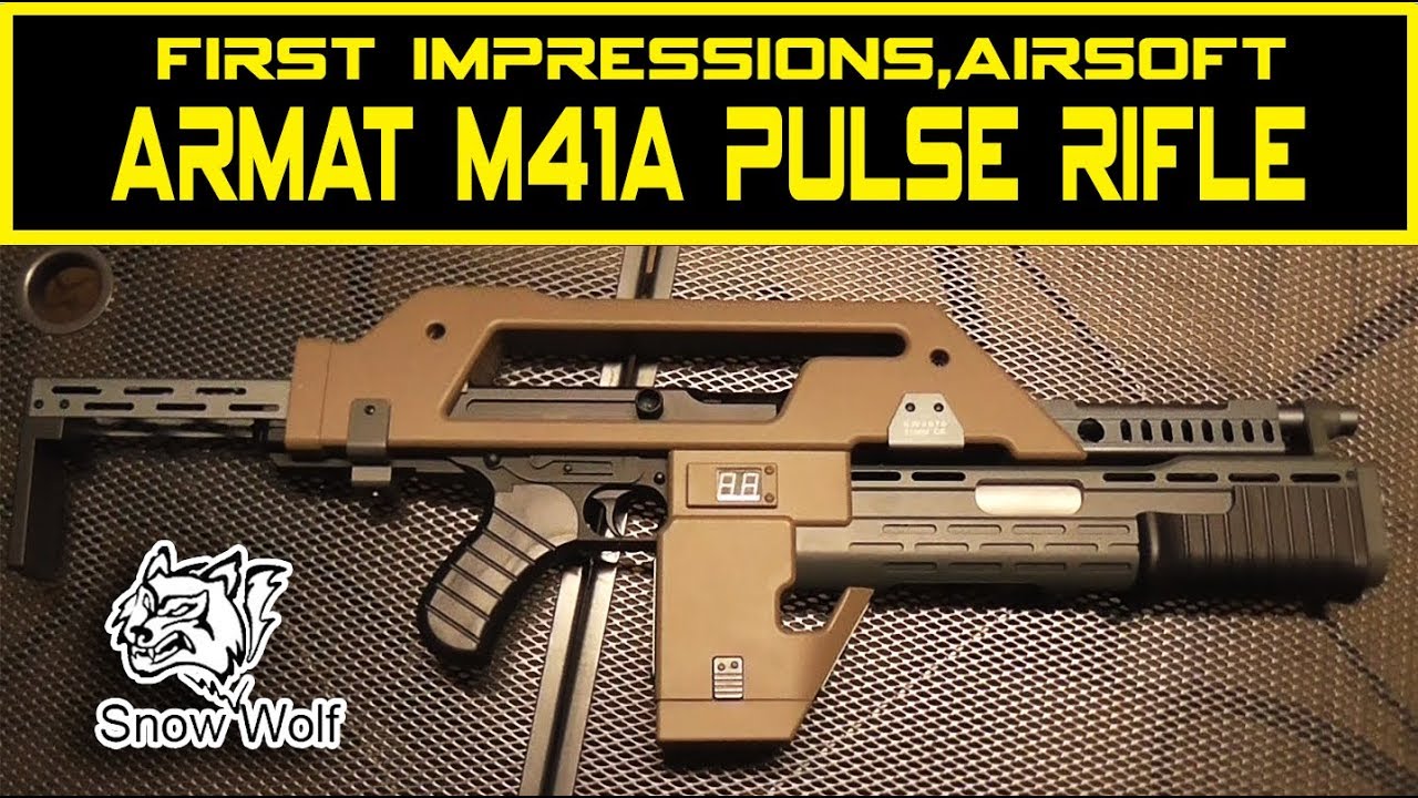 Airsoft Aliens M41A pulse rifle