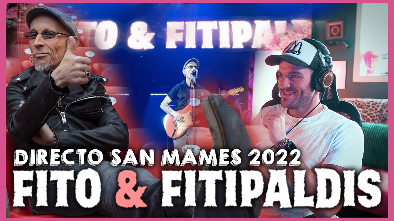 AMERICANO reacciona a Fito & Fitipaldis · San Mamés · Bilbao 2022 (PARTE 3)