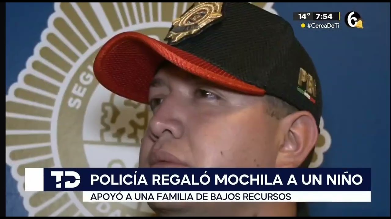 Entrevista a PBI que regaló mochila con útiles a niño en situación prioritaria en CETRAM Pantitlán