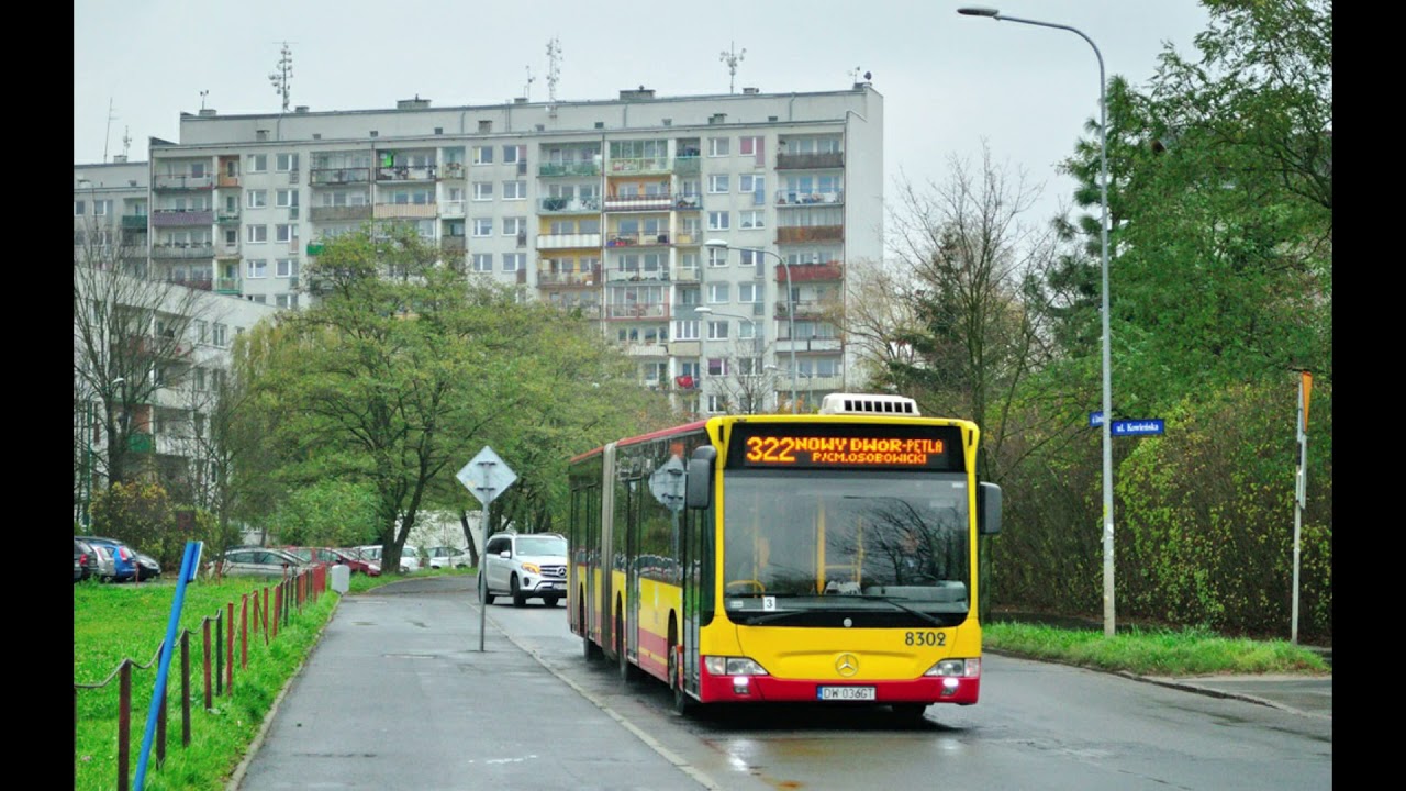 MPK Wrocław Zapowiedzi Przystankowe [322➡Kiełczowska-Cmentarz]