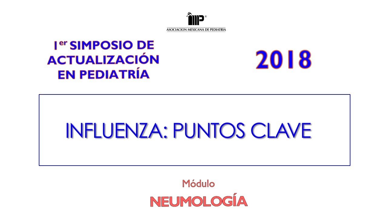 Influenza: puntos clave