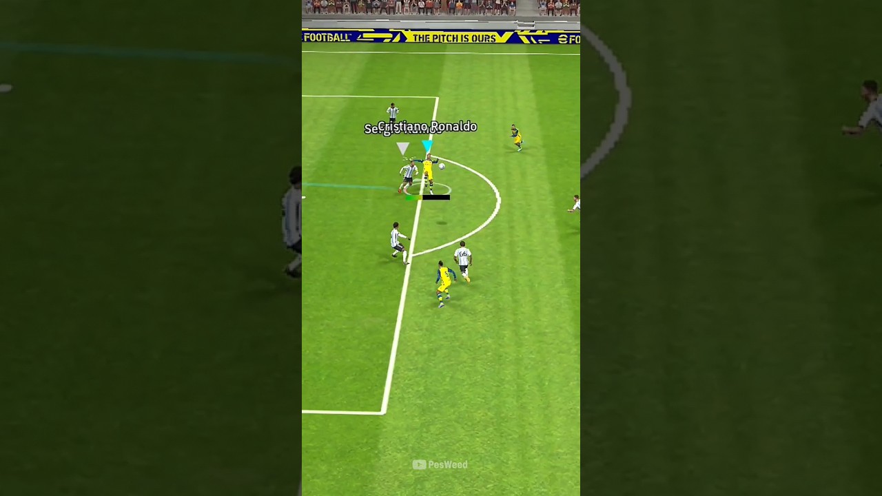 CR7 Bicycle goal in efootball 🔥 #efootball #efootball2023 #pes #shorts