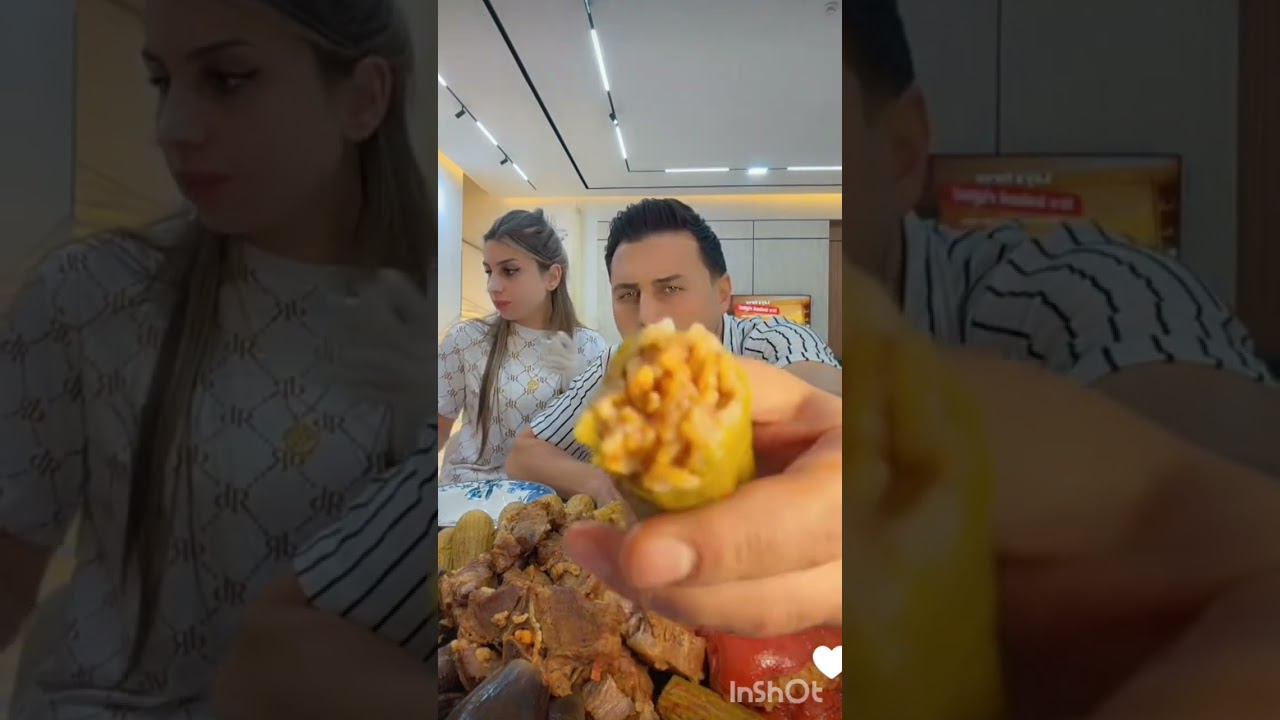 ريتشو وننوش 🥰 المحاشي صار جاهز للأكل أطيب صينية محاشي مع اللحم 