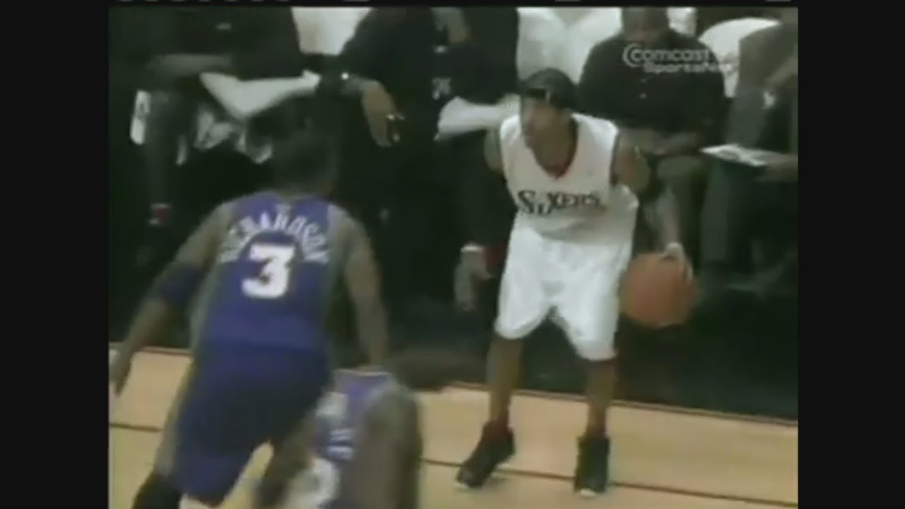 Allen Iverson 25 Points 9 Ast Vs. Suns, 2004-05.