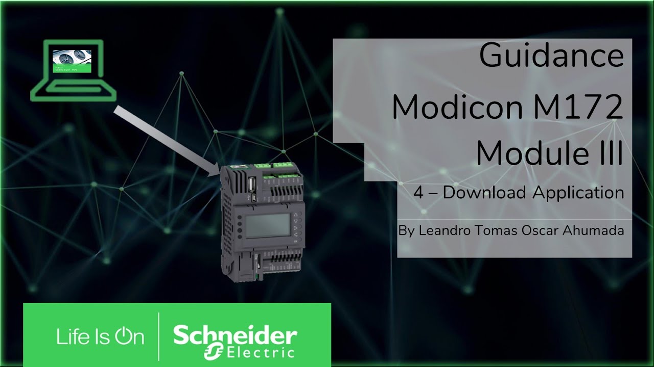 Обучение M172 - M3.4 Загрузить приложение от EcoStruxure Machine Expert HVAC
