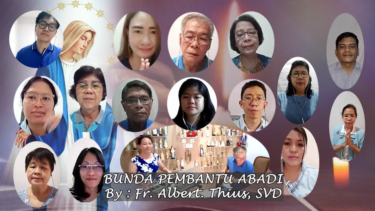 Bunda Pembantu Abadi - Virtual Choir Collaboration by Koor Lu'tius (Lukas & Matius)