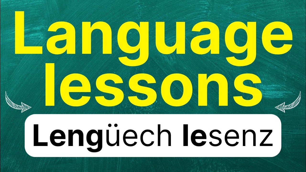 Cómo pronunciar: Language lessons 