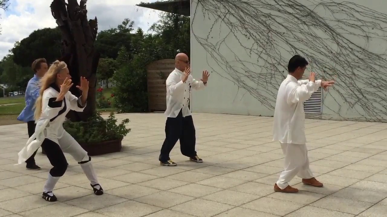 Démonstration de Taiji Quan avec Maître Zhang Kunlin