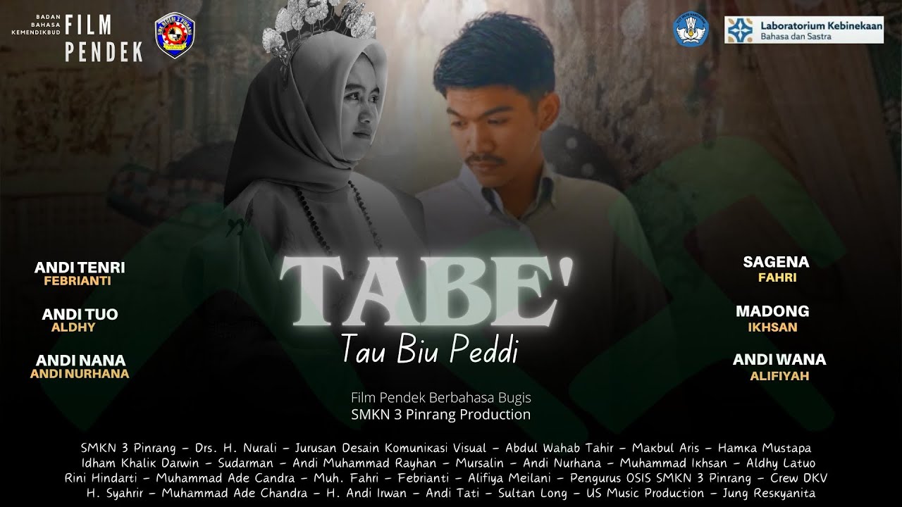 FESTIVAL FILM PENDEK BERBAHASA DAERAH 2024_SMKN 3 PINRANG_TABE [Tau Biu Peddi]