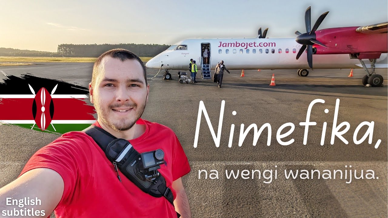 FINALLY back in Kenya, so many Fans meet Baba Jimmy! - Trip to kenya pt2