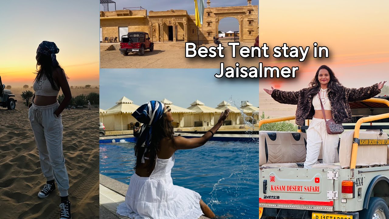 Most Famous Tent Stay in Jaisalmer | Sunrise Desert Resort | Sam Sand Dunes Desert | Thar Safari