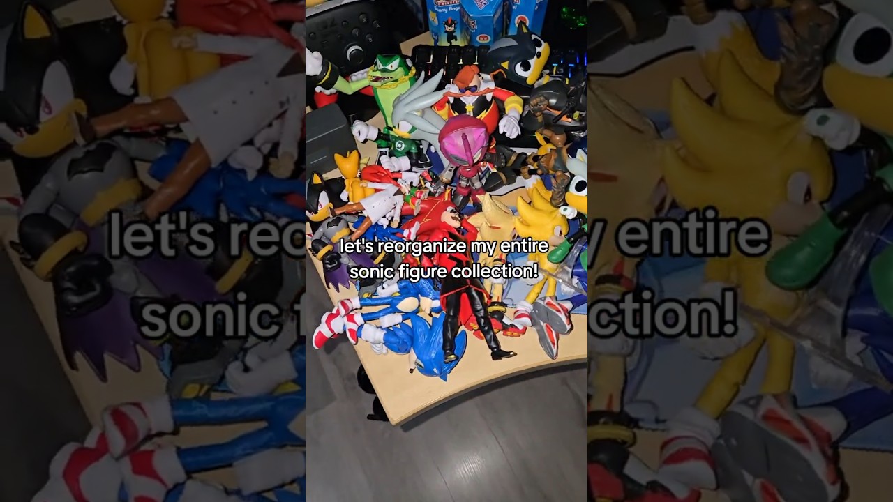 ULTIMATE SONIC FIGURE COLLECTION CHARACTER SELECT!