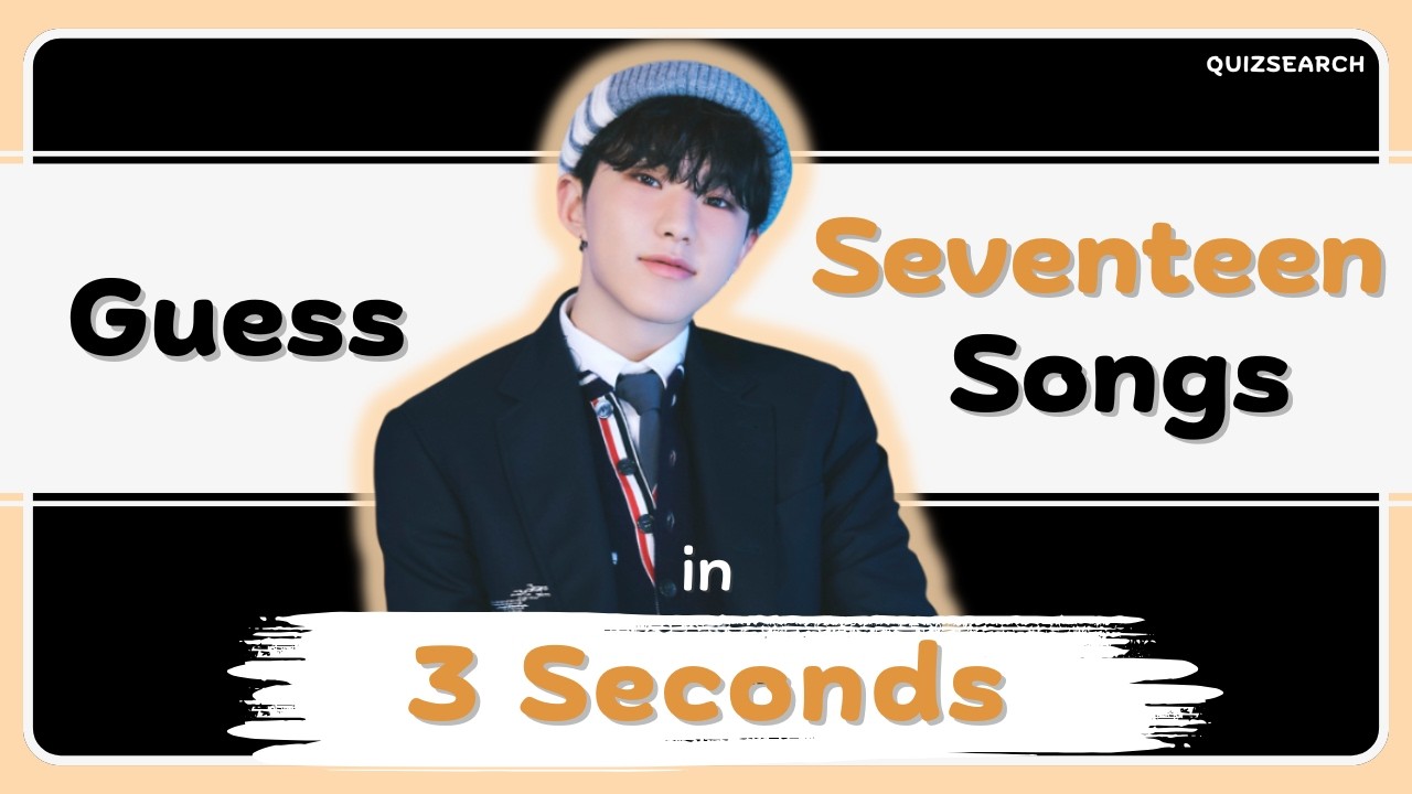 GUESS SEVENTEEN SONG IN 3 SECOND 🎧🎶 | Seventeen Quiz 💎 --- KPOP QuizSearch