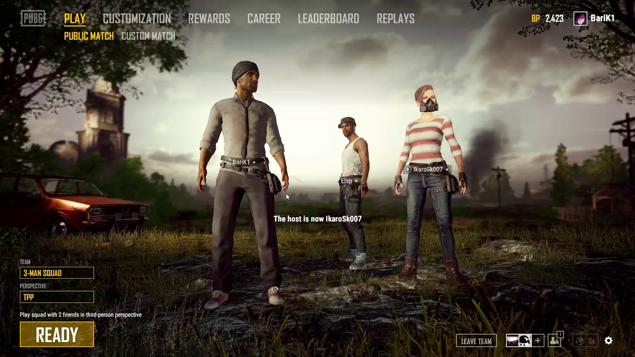 3 man squad tpp Chile weed On