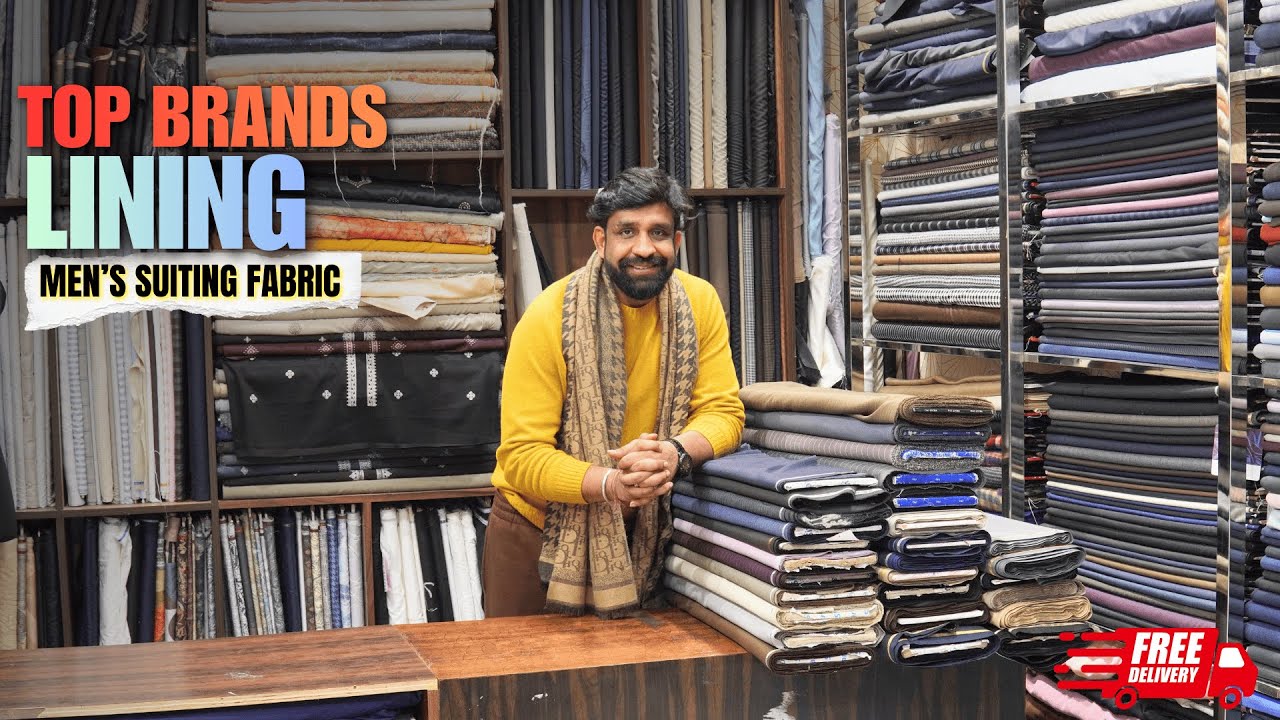 Top Brands Lining Fabric | Premium Original Men’s Wear Fabrics