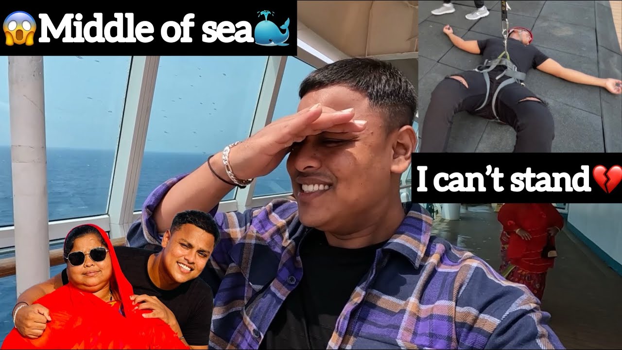 😱Middle of Sea🌊 | I can’t Stand💔 | Mom happy 😃 |  part 2 | Aj | TTF