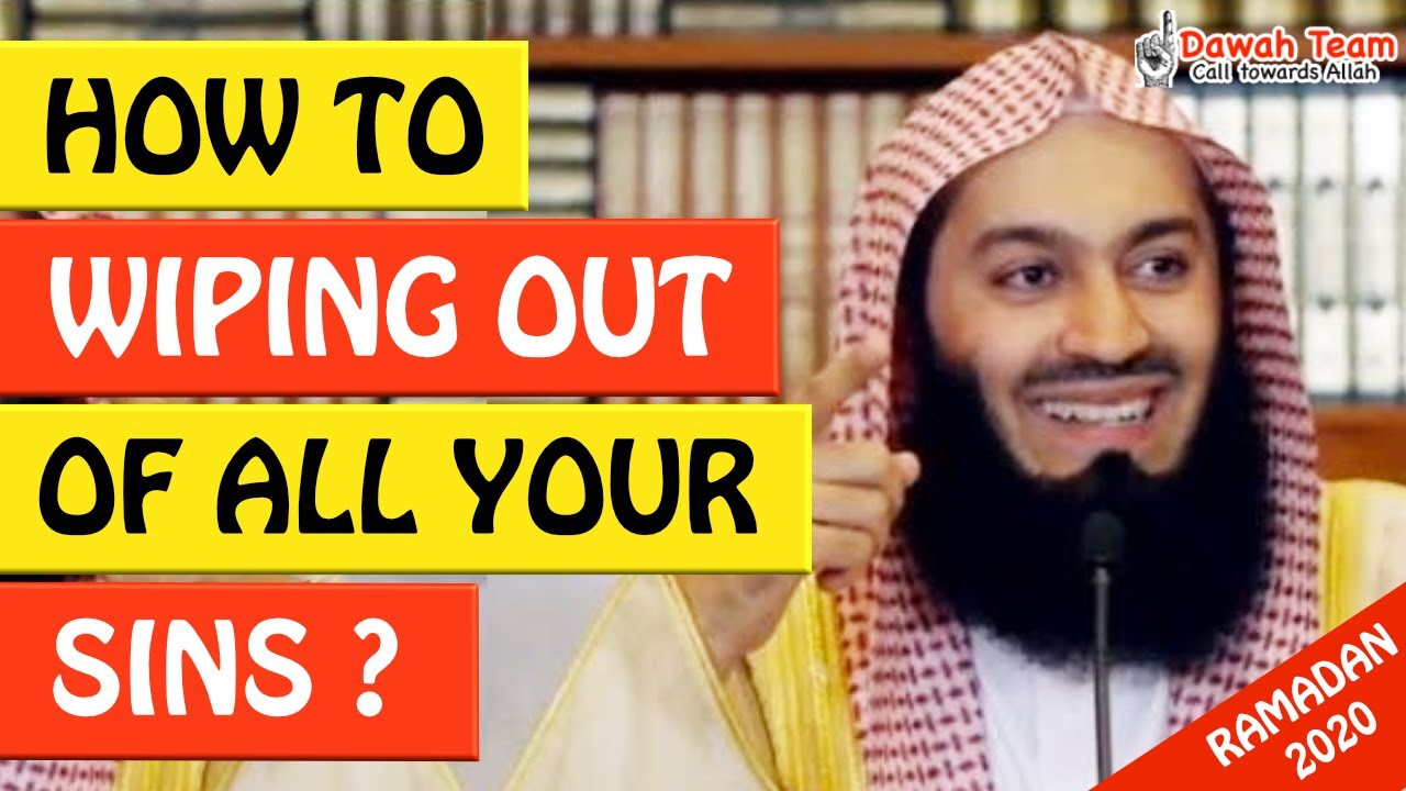 🚨HOW TO WIPING OUT OF ALL YOUR SINS🤔 - Mufti Menk