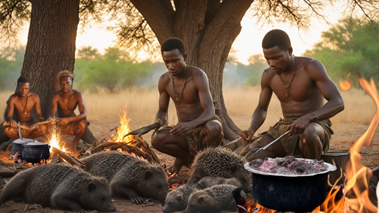 Cultural Culinary Adventures | The Hadzabe&rsquo;s Porcupine Cooking Rituals | Hadza land