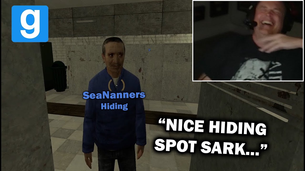 GMOD HIDE & SEEK - Mr Sark W/ SeaNanners, Bruce, Gassy, Pasta, NFEN, Sp00n & Beth (GMOD)
