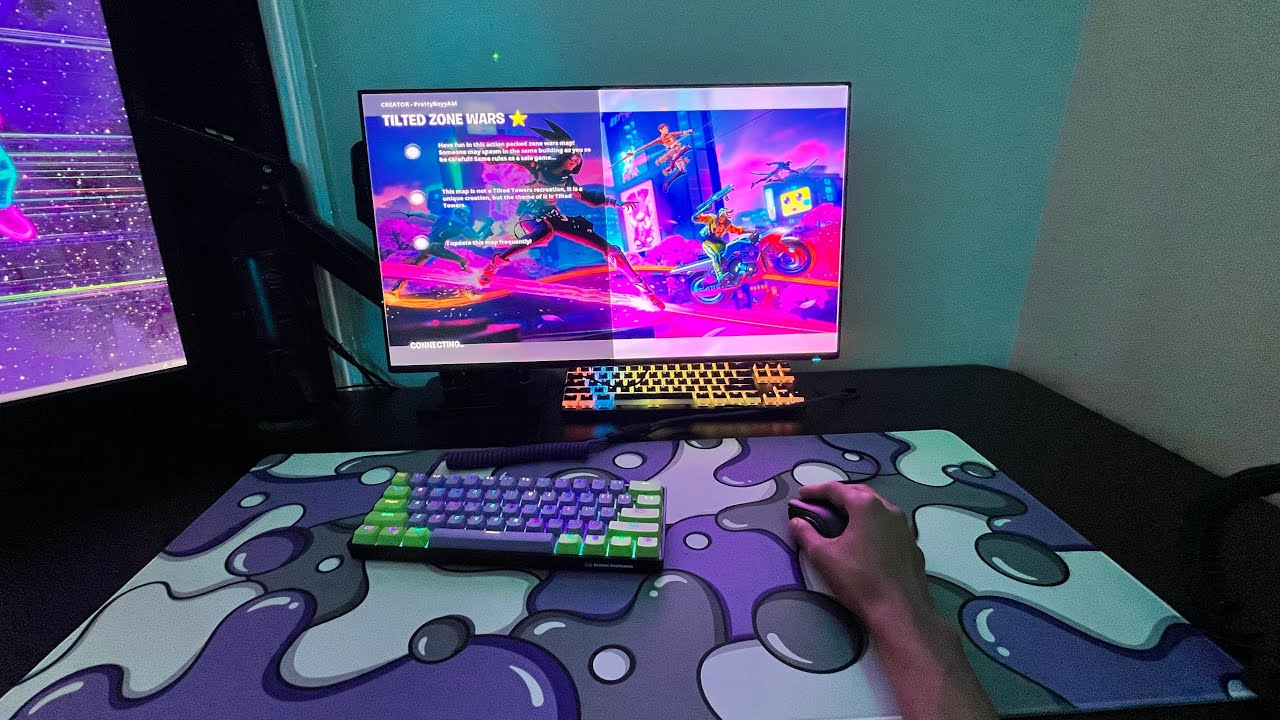 This New Keyboard & Mouse Set Up Made Me A PRO Player (Kraken Keyboard's) + Unboxing & Gameplay ⛈️