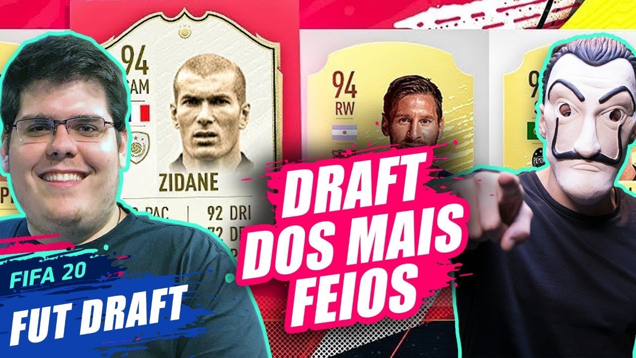 FIFA 20 - DRAFT DOS MAIS FEIOS EM BUSCA DO 190 - AO VIVO