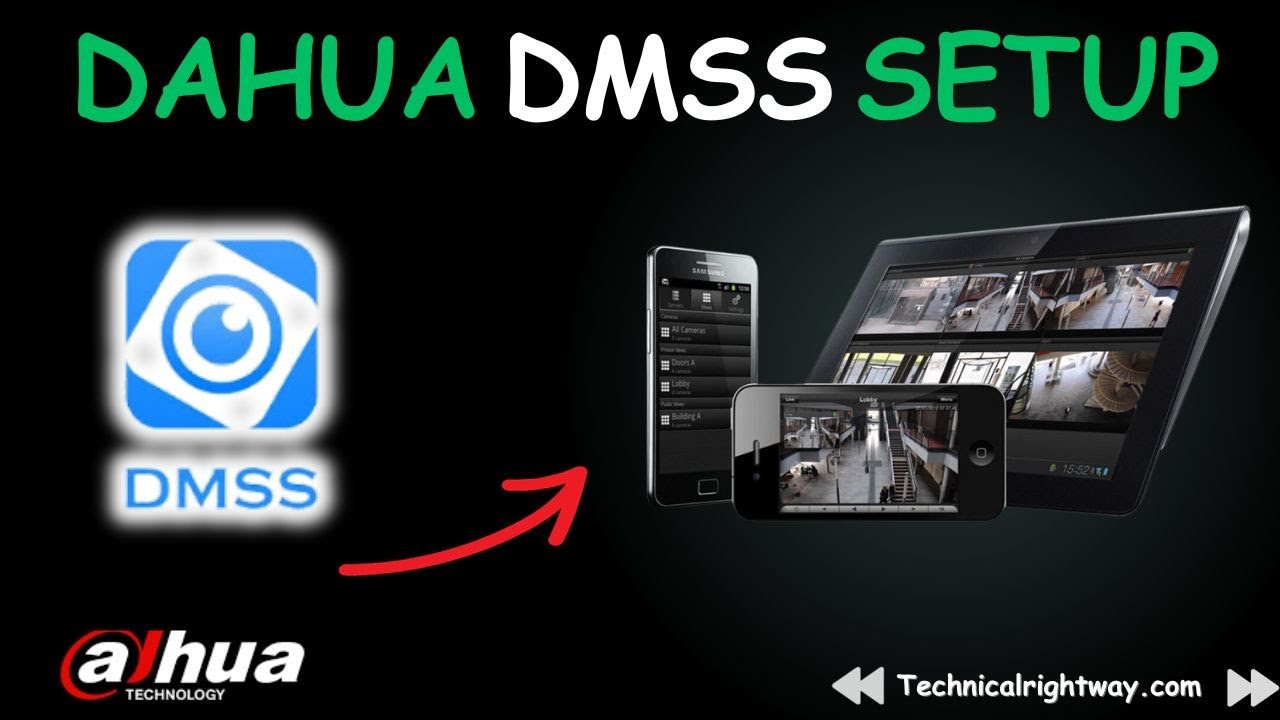 Настройка Dahua DMSS: как подключить CCTV DVR Dahua для просмотра видео в реальном времени на моб...