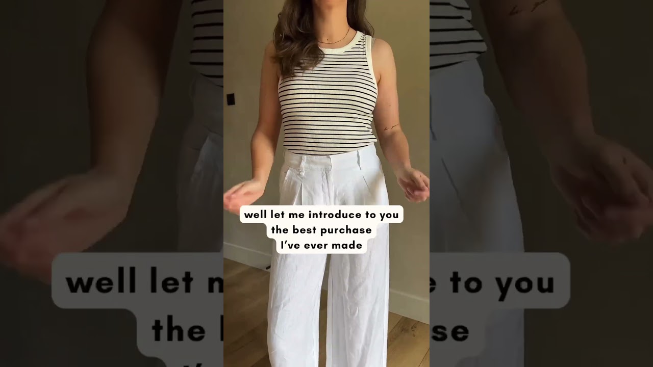 I&rsquo;ve got you covered ladies 😘 Check the related video for more on these vest tops with built-in bra