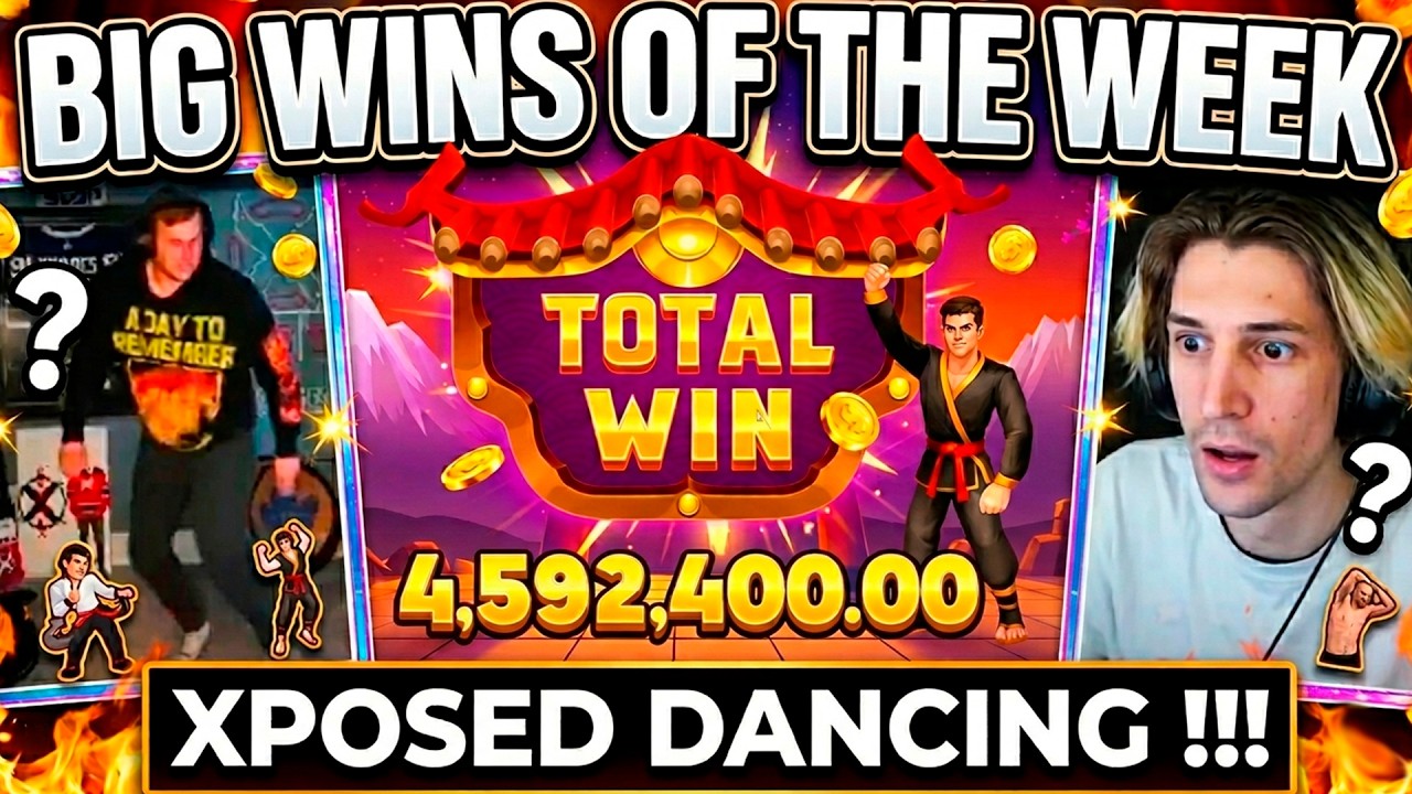 TOP 10 BIG WINS OF THE WEEK / Xposed dancing🕺, TrainwrecksTV, xQc, Adin Ross, ROSHTEIN, Cabrzy / #14