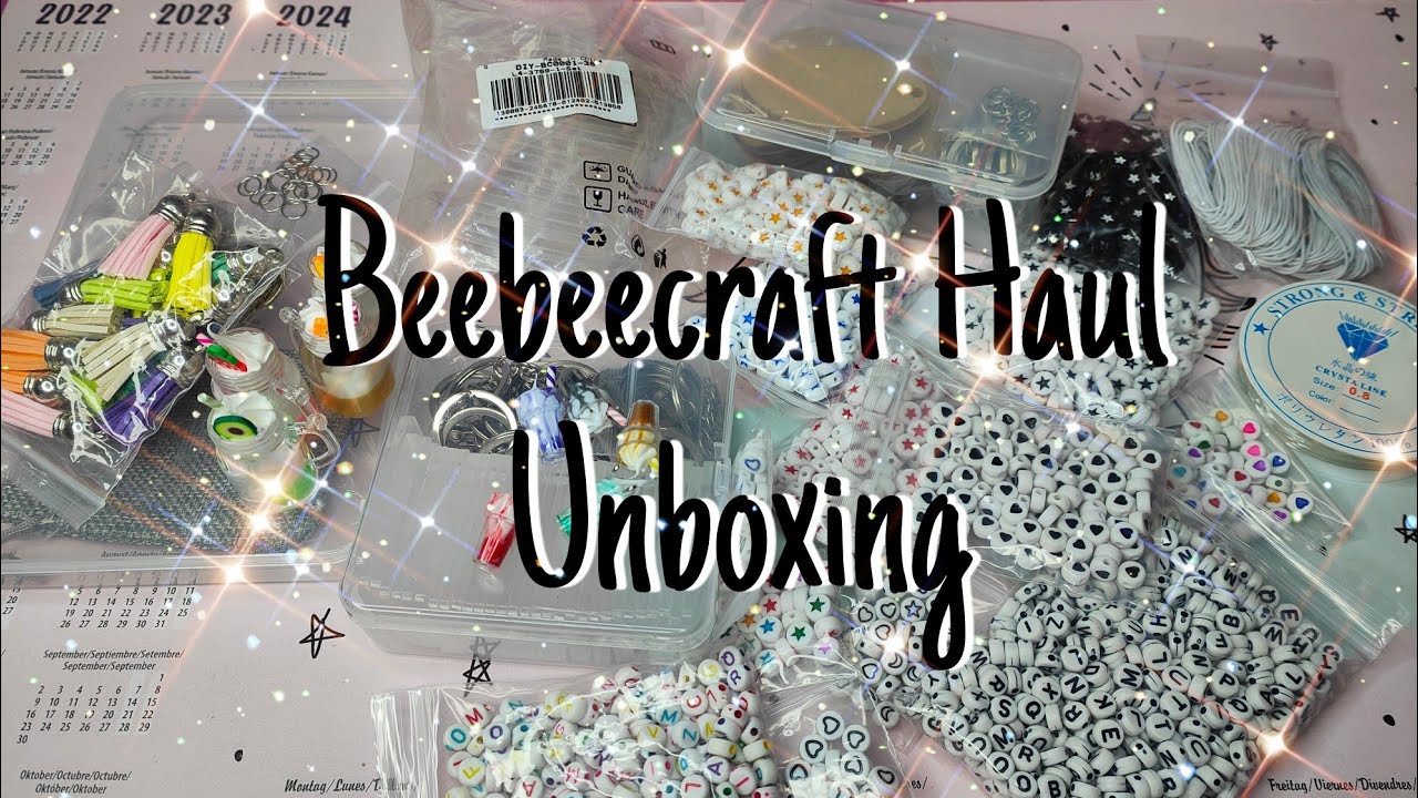 Beebeecraft HAUL,  Unboxing ! Tolles Zubehör zum Schmuckbasteln !  Mit Rabattcode ! 🥳