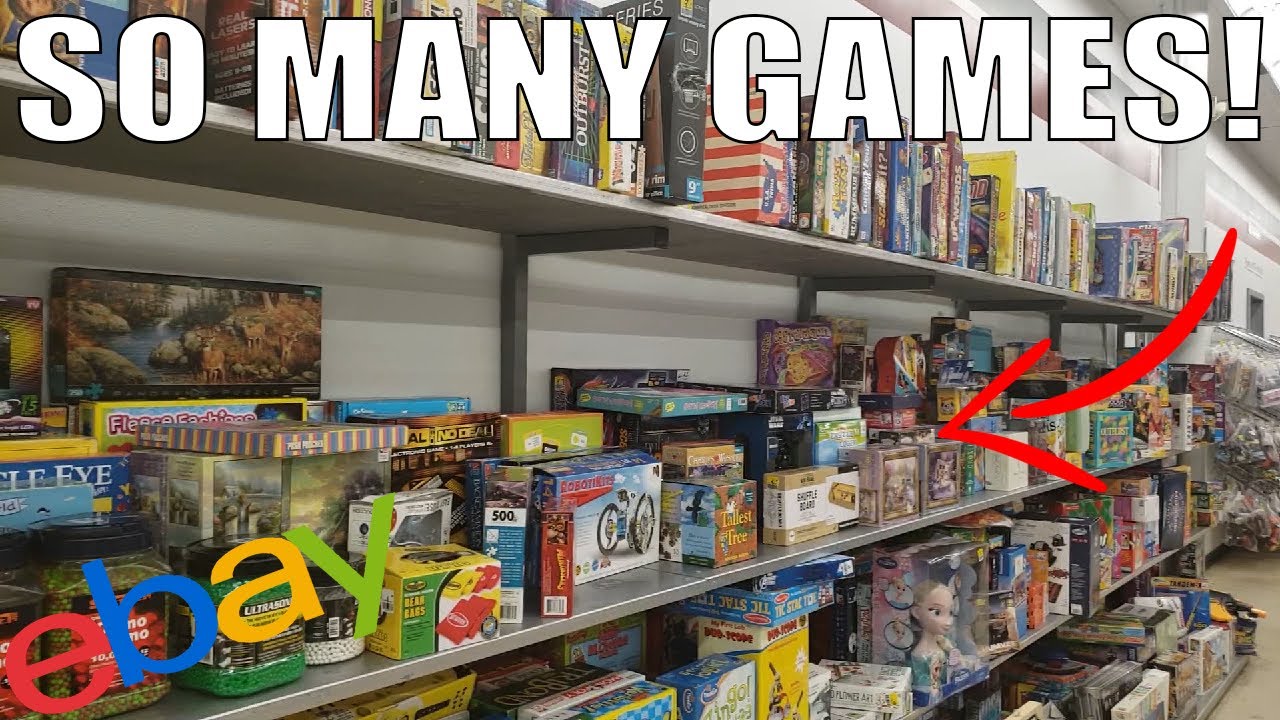 Thrifting HUGE Thrift Store | Finding Stuff to Sell on Ebay and Amazon FBA