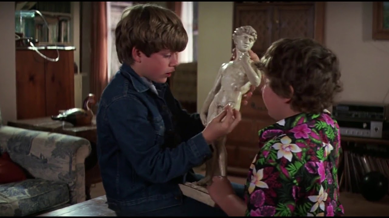BEST OF the GOONIES - chunk drops the statue