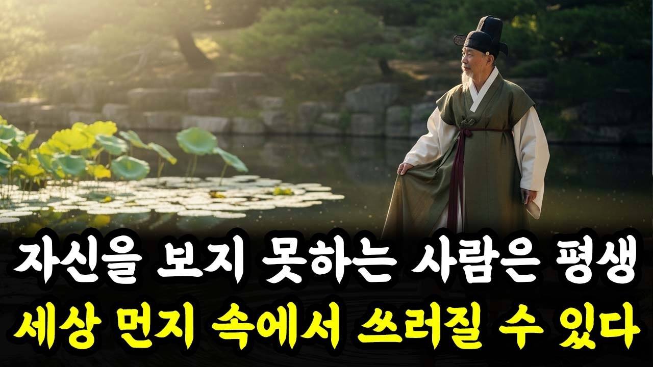 자신을 보지 못하는 사람은 평생 세상 먼지 속에서 쓰러질 수 있다 | 인생 철학 | 고인의 가르침